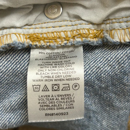 Shorts By Loft In Blue Denim, Size: 14