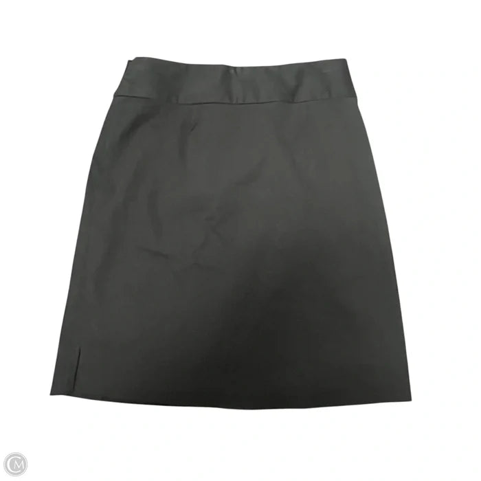 Skirt Midi By Banana Republic In Black, Size: 4