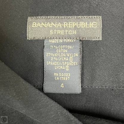 Skirt Midi By Banana Republic In Black, Size: 4