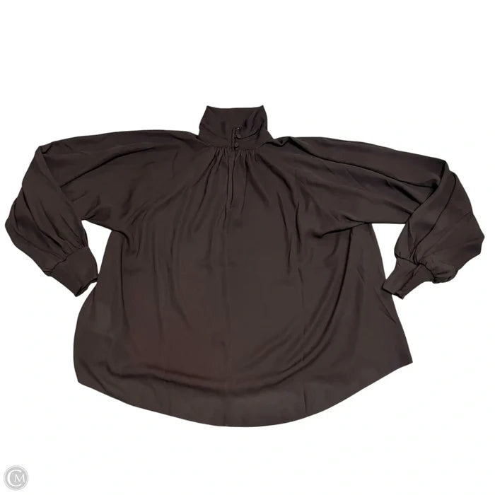 Top Long Sleeve By Madewell In Brown, Size: Xs