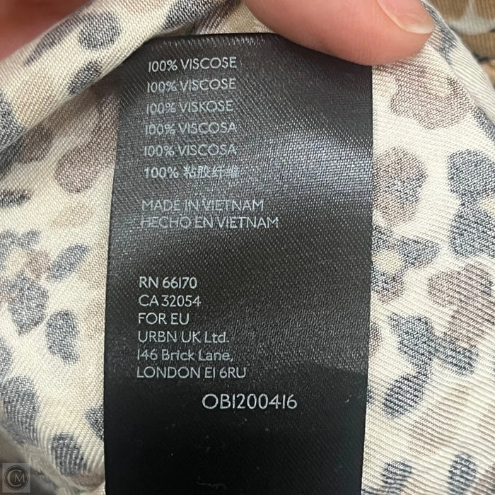 Top Long Sleeve By Maeve In Animal Print, Size: Xs