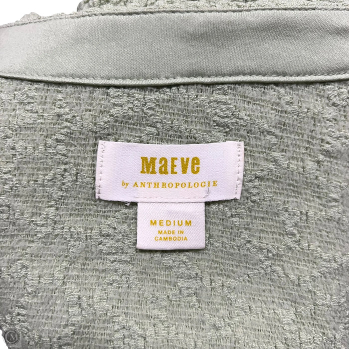 Top Short Sleeve By Maeve In Green, Size: M