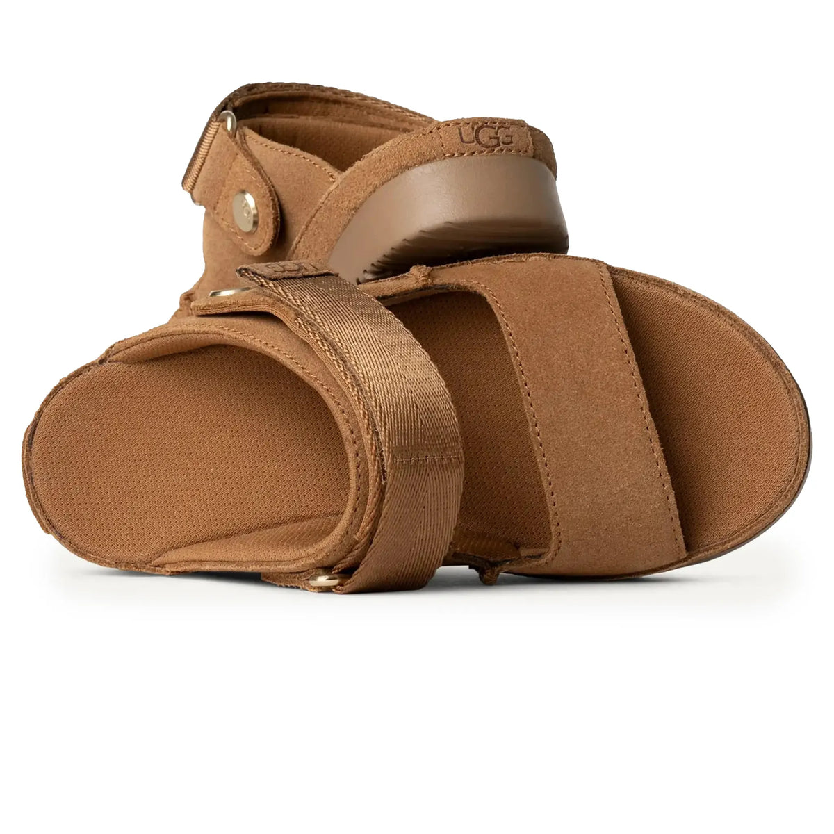 UGG Goldenstar Glide Girls Brown Sandals