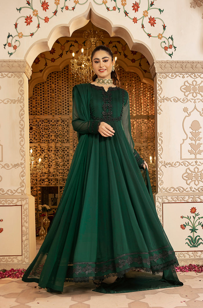 ZOYA (Plain Chiffon Frock)
