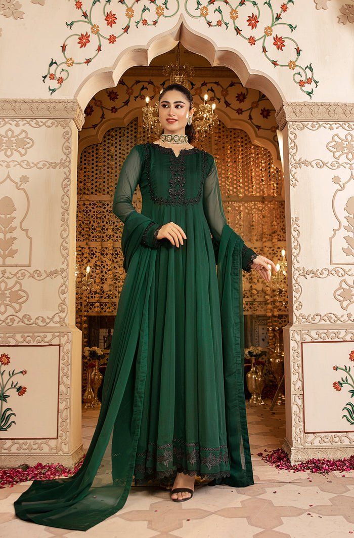 ZOYA (Plain Chiffon Frock)