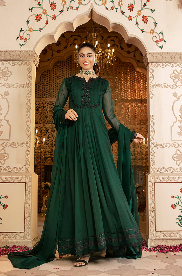 ZOYA (Plain Chiffon Frock)
