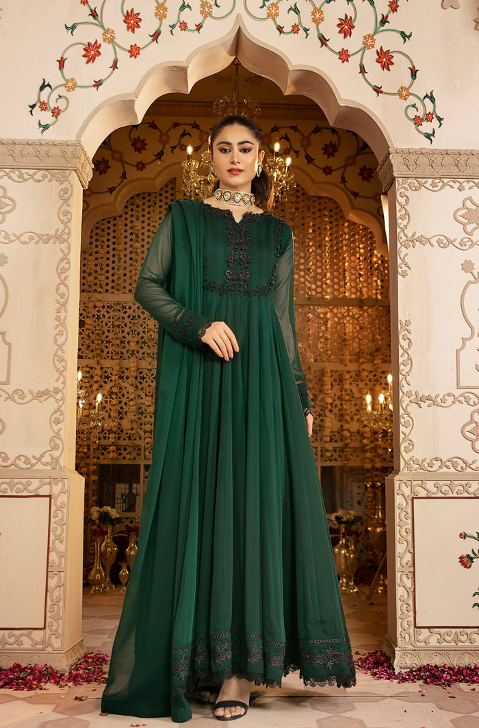 ZOYA (Plain Chiffon Frock)
